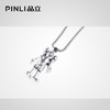PINLI品立秋季新款男金属合金可活动驱干饰品吊坠项链D213328183 商品缩略图4