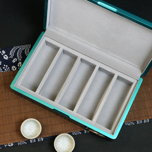 满庭芳烤漆木盒【通版•30泡】85元 一套/一件10套 商品图5