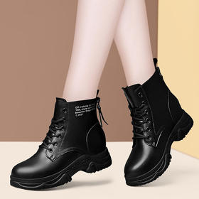 【服饰鞋包】-秋冬新款短靴妈妈皮鞋女鞋98360