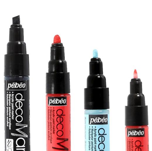 【马克笔】-贝碧欧丙烯马克笔创意笔衣服球鞋绘画笔画包笔DIY图案涂鸦笔 商品图1