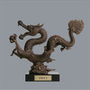 宇达青铜摆件 十二生肖龙《龙腾中华》家居 手工艺品 装饰摆件  高25cm 商品缩略图0
