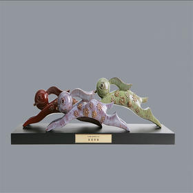 宇达青铜摆件 十二生肖兔《前程似锦》创意装饰  家居工艺摆件  长72cm