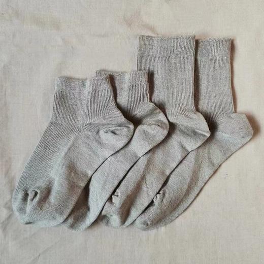 天然彩棉短袜/长袜（中通快递）|公平贸易*Natural Colored Cotton Socks (Ankle/Long)| Fair Trade Items 商品图1