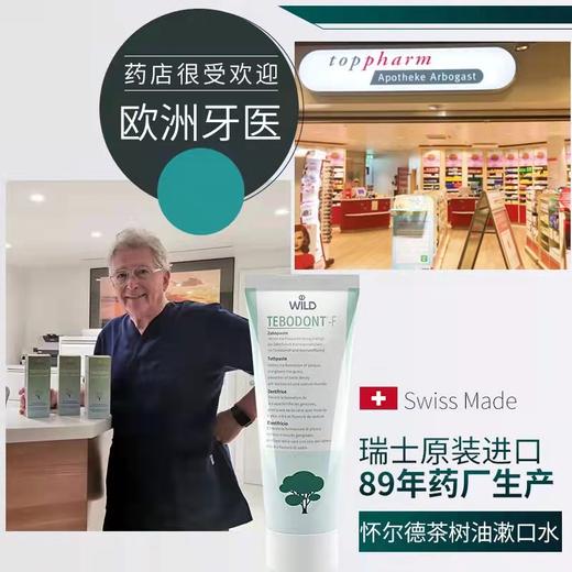 品牌直发 Dr.WILD 怀尔德 茶树油牙膏 75mL 商品图5