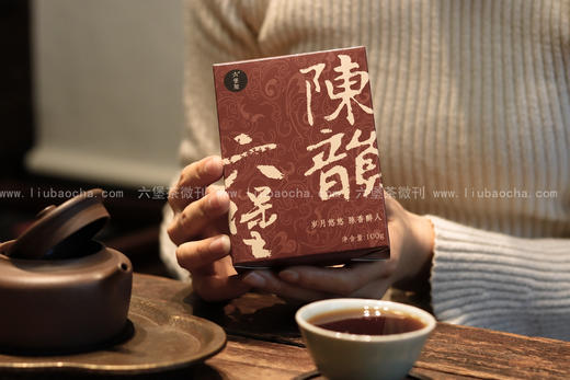 六堡聚 2003年 陈韵六堡茶（100g/盒）六堡聚私房茶 商品图2