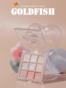 Flortte花洛莉亚花花杂货铺系列九色眼影