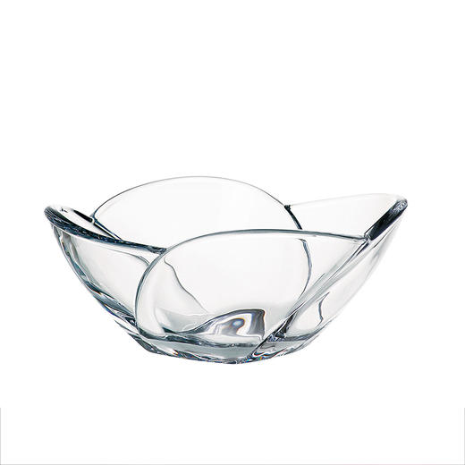 捷克进口BOHEMIA波西米亚格罗布水晶玻璃果斗 果盘家居摆件 商品图0