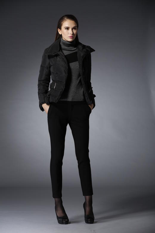 【伯妮斯茵】《梵高的树》高领时尚优雅针织衫 156E477 商品图4