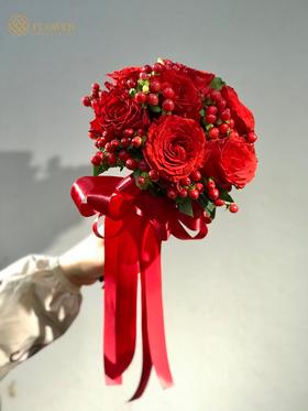 手捧花--红色系A