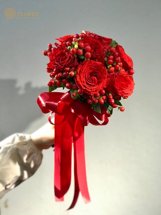 手捧花--红色系A 商品图0