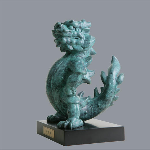 宇达青铜摆件 十二生肖龙《小龙娃》家居 手工艺品 装饰摆件  高26cm 商品图0