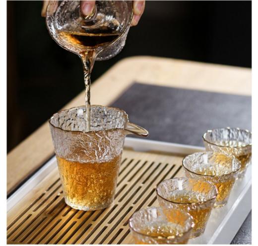 无铅水晶玻璃茶佣公道杯茶碗组合装 商品图4