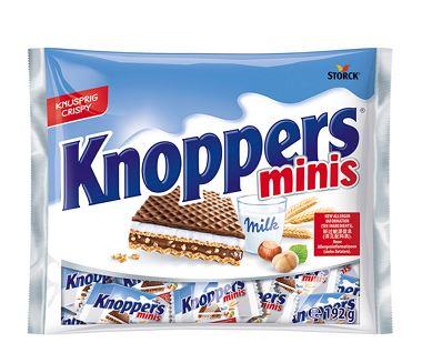 Knoppers迷你牛奶榛子巧克力威化192g/包 商品图0