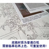 【有步骤】王震工笔画白描底稿《当时事》博古花瓶初学者临摹花鸟线稿WZ04 商品缩略图3