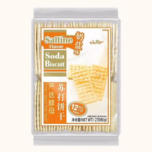 小牧奶盐味苏打饼干270g 商品图0