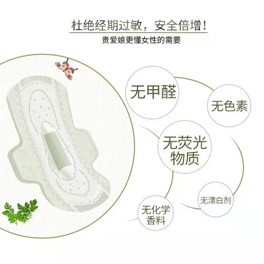 韩国lG贵爱娘韩方中草药卫生巾中款日用25cm18P 商品图11