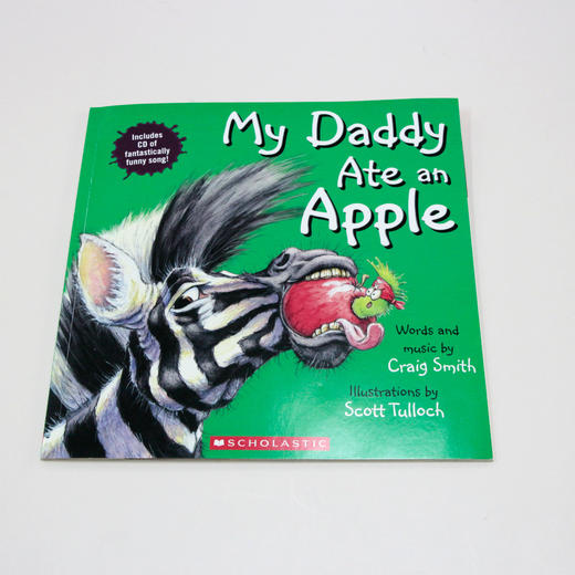 my daddy ate an apple英文绘本 商品图0