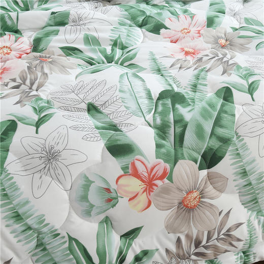 啄木鸟 亲肤绒花语秋冬被 2kg羽丝棉被 水洗抗菌被 商品图1