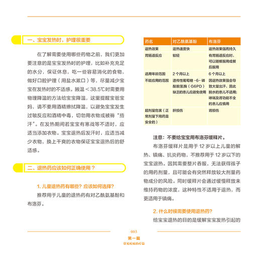 宝贝健康要守护 儿童用药必知 赵杰 发热 孩子发热退热药应该这样用 咳嗽镇咳药物的选择很重要 人民卫生出版社9787117322638 商品图3