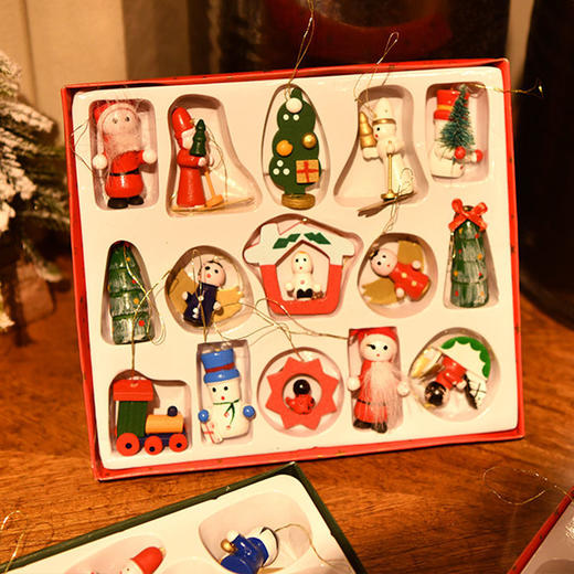 【圣诞套饰礼盒】圣诞节礼品装饰圣诞树挂饰小吊坠 商品图4