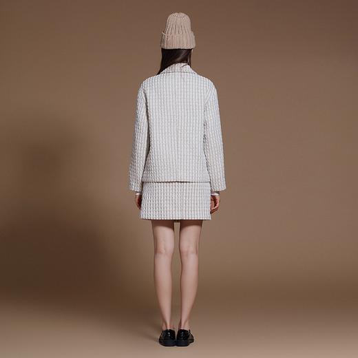 白条纹毛呢手工订制半裙 商品图3