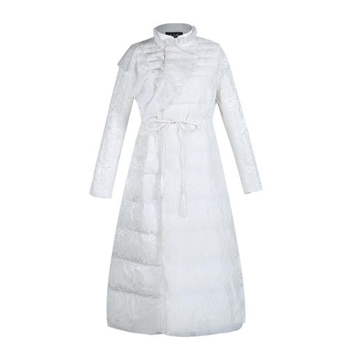 风清月白长款羽绒服 | 新中式设计 | 仙气时尚保暖 | 现货  商品图8