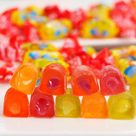 【爆款超低价预售 急单慎拍】俄罗斯进口糖果小蜜蜂夹心水果软糖橡皮QQ糖生日礼物结婚喜糖零食