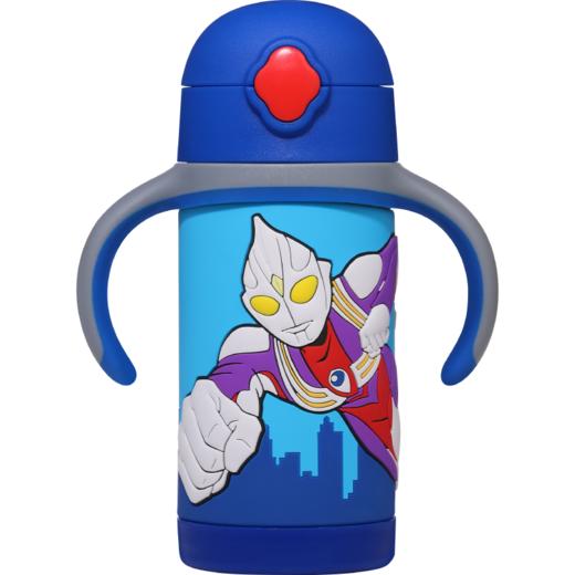 奥特曼双柄软胶保温水壶350MLFU-21-1290 商品图1