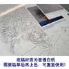 【有步骤】王震工笔画白描底稿斗方小品《天下谁人不识君》古瓶初学者临摹花鸟线稿WZ02 商品缩略图3