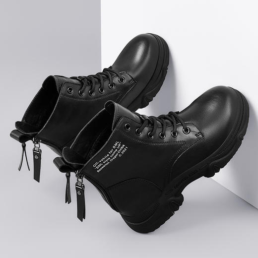 【服饰鞋包】-秋冬新款短靴妈妈皮鞋女鞋98360 商品图5