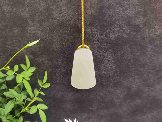 【御珠宫坊】金镶羊脂白玉竹牌 商品图1