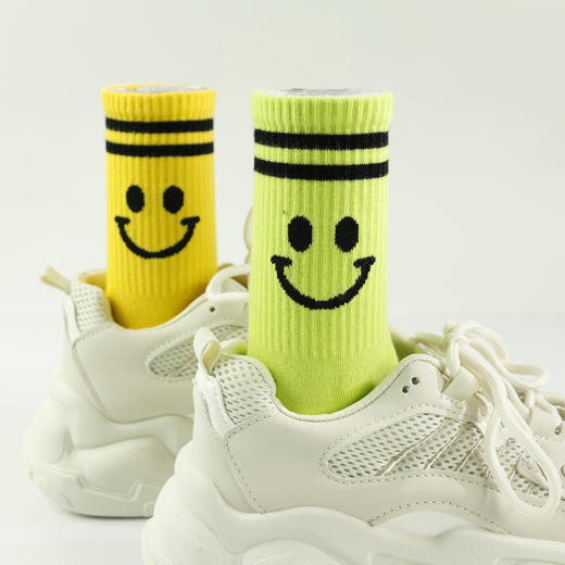 【19元6双】【7-10岁】儿童时尚四季棉袜精梳棉中长筒袜子大童棉袜潮袜【2123201】 商品图3