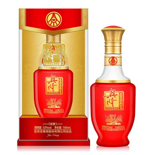 五粮液股份 兴隆佳酿 500ML单瓶装 商品图0