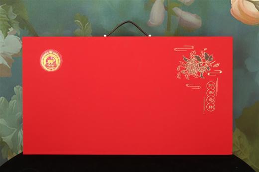 时来运转礼盒  有机干红、普洱熟饼组合装支持自提 商品图1