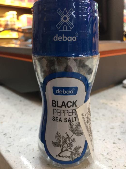 Debao黑胡椒盐混合调味料40克 商品图0