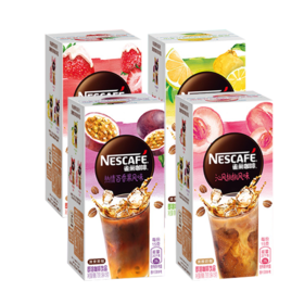 雀巢特调果萃咖啡 水果 咖啡  雀巢新口味 口味：沁风桃子口味 草莓雪酪口味 热情百香果口味 柚子莫奇托口味 包邮