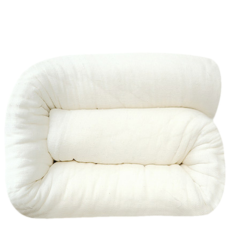 【床上用品】新疆棉被6斤棉花被子 单双人学生被芯垫被棉胎