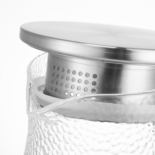 【耐热防爆，轻薄透亮】Pattern 锤目纹凉水壶1500ml 商品图7