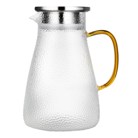 【耐热防爆，轻薄透亮】Pattern 锤目纹凉水壶1500ml