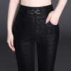 NSM6267 2021新款秋冬保暖蕾丝裤子女弹力打底裤女外穿 商品缩略图1
