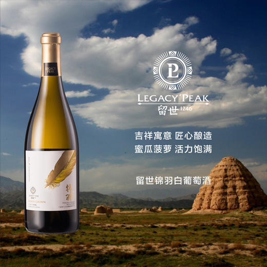 留世锦羽霞多丽白葡萄酒Legacy Peak Chardonnay Ningxia Helan Mountain 2017 商品图0