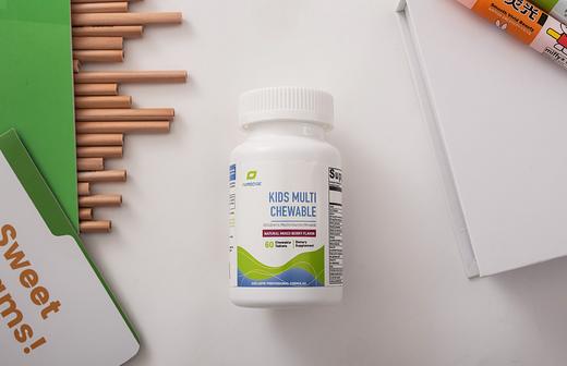 【儿童复合每日维生素+矿物质咀嚼片】Kids Multi 60片儿童喜爱樱桃味 25种微量营养 儿童复合营养 Purecise倍赛思 商品图5