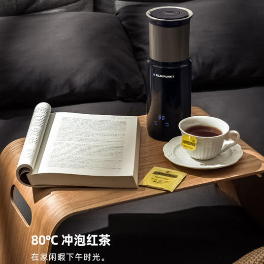 德国蓝宝便携式烧水壶电热水杯家用全自动煮水小型迷你旅行保温杯 商品图2