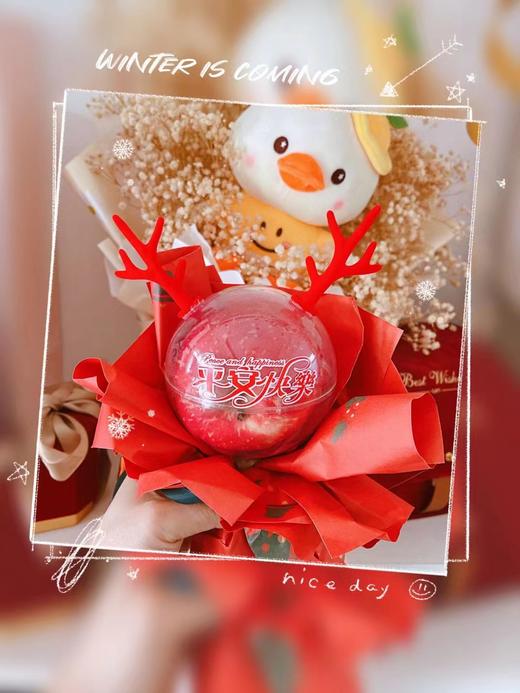 【圣诞饰品】圣诞鹿角红色/棕色（10对/包）不带发夹 商品图7