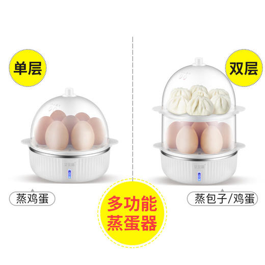 艾贝丽 | 双层蒸蛋器  Y-ZDQ6小家电 商品图3