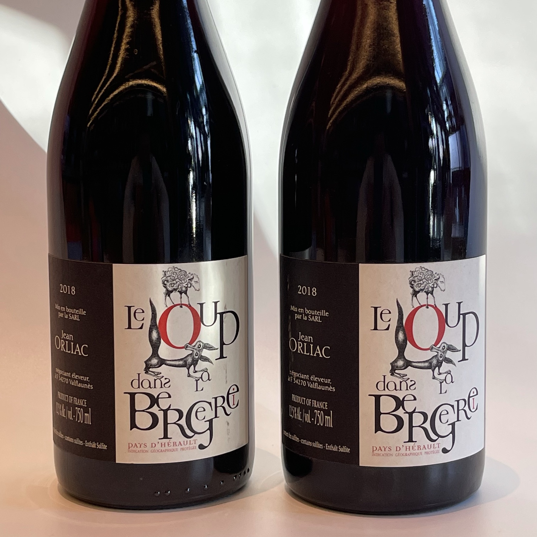 【团价65折】百花园 狼趣干红葡萄酒 Domaine de l’Hortus Jean ORLIAC Le Loup dans la Bergerie Rouge 2018