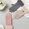 【冬天不怕冷】雾敦堡WODONBLE仿羊绒抗风手套指尖触屏仿羊毛材质内胆加绒升级加厚立体剪裁修饰手型更舒适 商品缩略图4