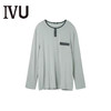6F IVU 男秋冬长袖圆领睡衣上装可打底内搭上衣 商品缩略图0