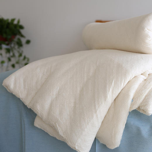 【床上用品】-8斤新疆棉花被酒店宿舍加厚保暖冬季棉被芯被子 商品图3