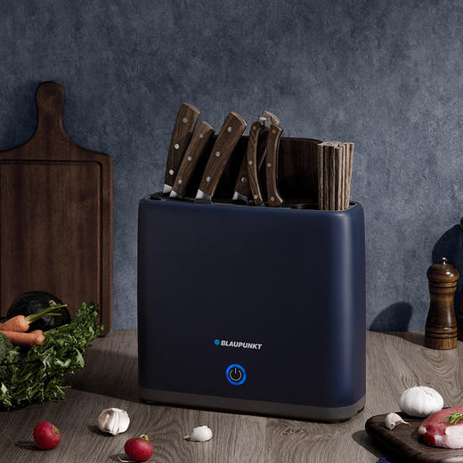德国蓝宝刀具消毒器智能家用小型紫外线烘干案板砧板菜板消毒烘干刀架 商品图1